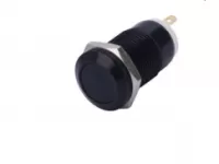 Nút nhấn nhả phi 12mm màu đen